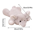thumbnail image 3 of Adorable Poupée Éléphant pour Enfants, Jouet en Peluche Doux et Câlin, Compagnon, Coussin de Réconfort, Ami, 3 of 8