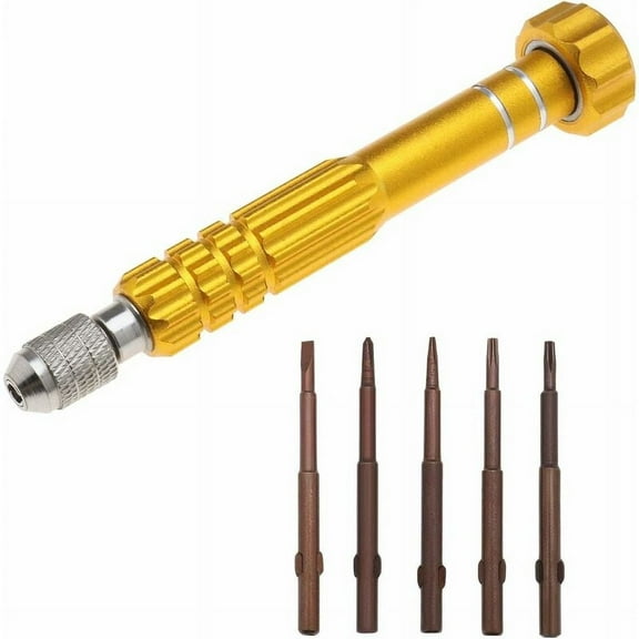 S2 Steel Multifunctional Repair Tool Kit, Pocket Size Magnetic Precision Screw Driver Set For Eyeglass, Electronics Repair