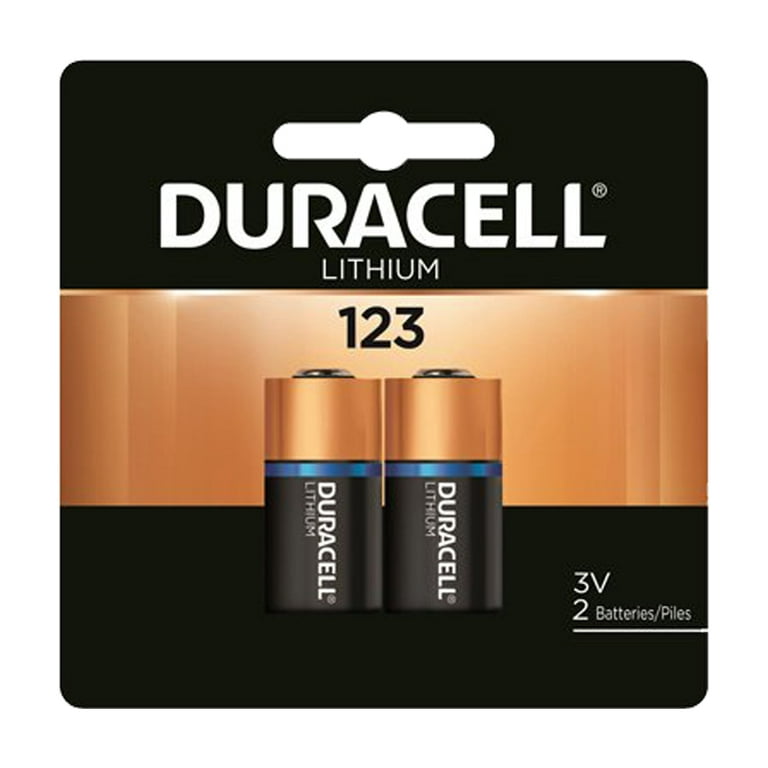 Pile au lithium Duracell CR123A CR123 3V pour Other formats