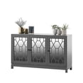 thumbnail image 4 of Twin Star Home 54" Sideboard with Mirrored Cabinet Doors, 4 of 7