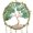 Star green, variant on MOMOJIA Ethnic Crystal Tree Dreamcatchers Wall Hanging Living Room Fengshuis Decors