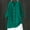 Green2, variant on Babysbule Women's V-Neck Cotton Linen Blouse Long Sleeve Loose Tunic Shirt Casual Comfy Summer Top