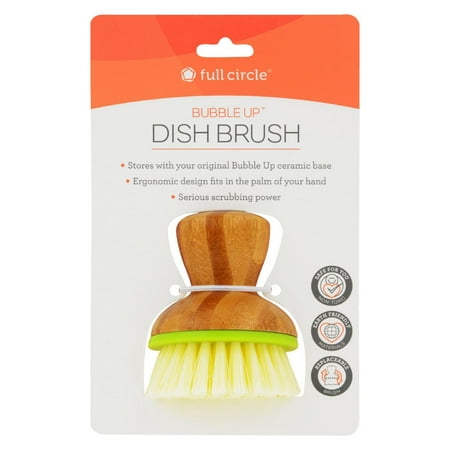 

Full Circle Home Replacement Brush - Bubble Up Green - 6 Ct