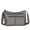 Grey, variant on Women's Soft Pebbled Faux Leather Crossbody Bags Purses Multi Pocket Sling Messenger Shoulder Bags