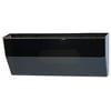 deflecto Oversized Magnetic Wall File Pocket, Legal/Letter, Smoke
