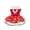 Red, variant on shenmeida Christmas Dog Costume Xmas Pet Costume for Small Medium Dogs Red Santa Claus Clothes Winter Warm Pet Festival Party Dressing