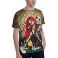 thumbnail image 2 of Jack Skellington Chemise Mode Hommes Femmes T-Shirt à Manches Courtes Imprimé 3D, 2 of 7