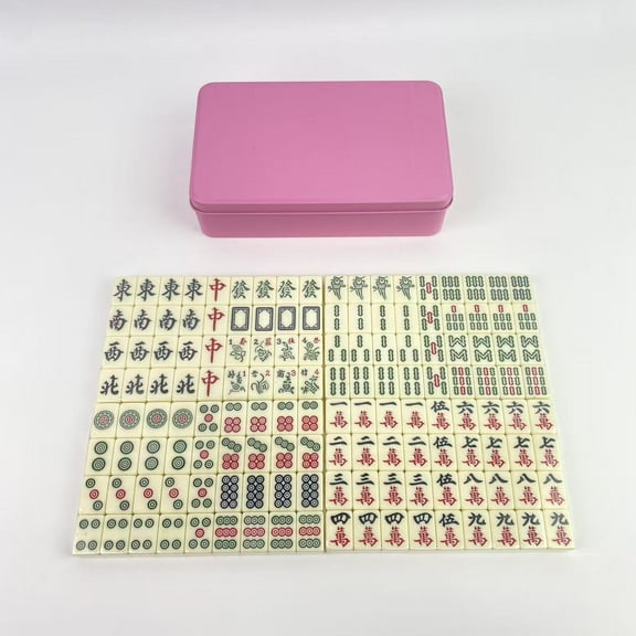 MAJOOLUD Mah-jong,1.2” American Mahjong Tiles, 166 American Mahjong Tiles (Tiles Only, No Dice and Other Accessories)
