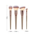 thumbnail image 6 of Makeup Brush Set for Face and Eyes, Soft Foundation Blush Shadow Brushes, 6 of 9