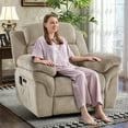 thumbnail image 5 of Bonzy Home Power Lift Chair Remote Control Massage & Heat Recliner Chair Heavy-Duty Electric Lift Chair with USB Charge for Elderly for Living Room & Bedroom Camel, 5 of 8