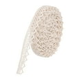 thumbnail image 1 of Unique Bargains Lace Ribbon 30 Yards 0.51 Inch Cotton Lace Trim for Craft,Gift Wrappers,Headbands,Beige Style 8, 1 of 5