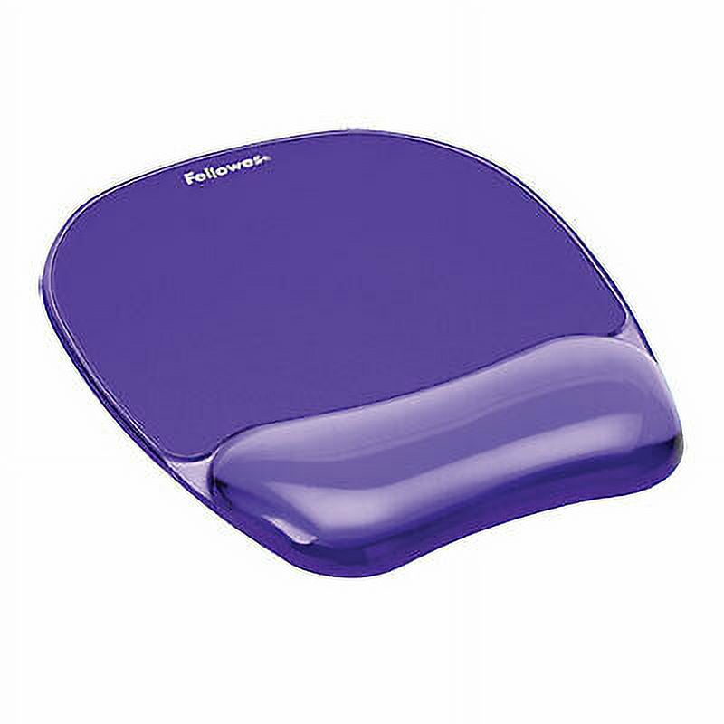 Gel Crystals Mouse Pad with Wrist Rest 7.87&quot; x 9.18&quot;, Purple - image 2 of 2
