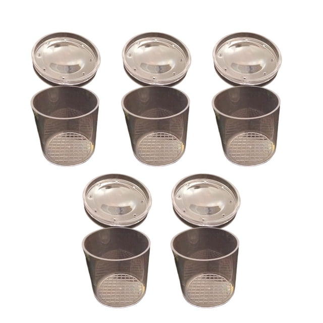 Exploration Insect Viewer 5pcs Enfants Insectes Vue Boîte Biologie Science Observateur Outils d'Exploration Éducatifs avec Trous de Ventilation