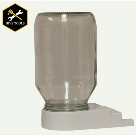 - HARVEST LANE HONEY Honey Bee Entrance Feeder With Jar, 1-Qt. FEEDBBG-102