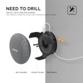 thumbnail image 3 of Google Hom Suitable for Google Home Mini/Echo Dot 3rd and 4th generation wall bracket smart speaker bracket, 3 of 5