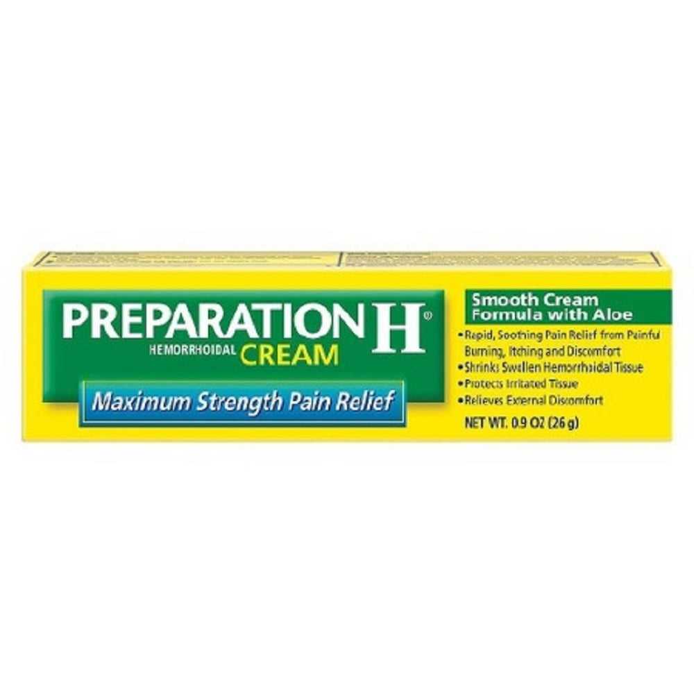 Preparation H Hemorrhoid Relief Cream 0.9 oz.