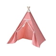 thumbnail image 1 of Tienda de juegos con trípode para niños, tipi indio rosa, 1 of 9