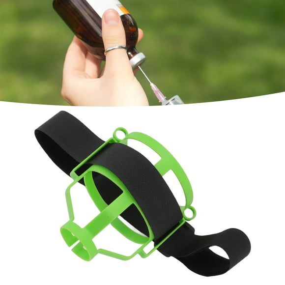 Injection Bottle Holder, Easy To Carry 4 Pcs Medicine Bottle Case Strap Light Weight  for Treatment for Veterinarian