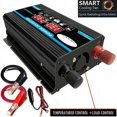 thumbnail image 3 of Inversor de onda sinusoidal pura de 4000 W Transformador de inversor de onda sinusoidal de 12 V 220 V con control remoto inalámbrico Pantalla LED 2 puertos USB para viajes de camping en automóvil Vhermosa BST3060047, 3 of 5