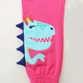thumbnail image 4 of Kiijoy Toddler Girls Sports Sweatpants Dinosaur Embroidery Patch Jogger Pants, Sizes 2-3, 4 of 6