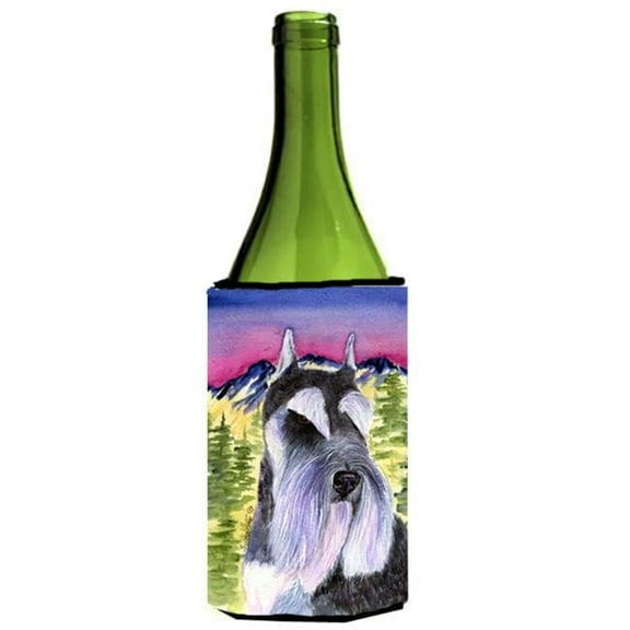 Schnauzer Wine bottle sleeve Hugger - 24 oz.