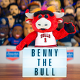 thumbnail image 2 of Bleacher Creatures Chicago Bulls Benny The Bull 10" Mascot Plush Figure, 2 of 5