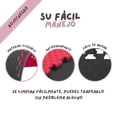 thumbnail image 5 of Piso Tatami 2m² 2pz Artes Marciales Gym Foamy 100x100x2cm Rojo/Negro, 5 of 5