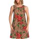 thumbnail image 1 of Balery Rose Mix Leopard 1 Vestidos de verano para mujer con estampado: vestido holgado sin mangas, vestido playero informal y cómodo para días calurosos., 1 of 7