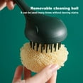 thumbnail image 4 of Long-handle dishwashing brush, kitchen cleaning ball, non-falling silk, degreasing and decontamination brushblackish green, 4 of 4