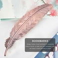 thumbnail image 4 of 27 Pieces Of Metal Bookmarks Feather Bookmarks Feather Bookmarks for Students, 4 of 5