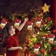 thumbnail image 1 of Porta cubiertos para calcetines navideños, bolsita para dulces, bolsa para cuchillo, cuchara y tenedor, decoración para calcetines navideños, colgante para árbol de Navidad, calcetines navideños de te, 1 of 6