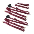 thumbnail image 1 of Kit de Ceinture de Sécurité Rétractable à 3 Points Bordeaux Standard avec 3 Ceintures pour Ford 1957-1959, 1 of 1