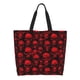 thumbnail image 1 of Fotbe Red Skulls Bolsa Tote Estética de Lona con Estampado para Mujer - Bolsa Reutilizable de Hombro Casual para Vacaciones, Compras, Trabajo y Gimnasio, 1 of 8