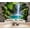 Color 3, variant on Tropical Waterfall Idyllic Wallpaper Greenery Clear Blue Pool Peel and Stick Wall Murals 69"H x 96"W Removable PVC Wall Paper Self-Adhesive Wall Decor for Bedroom Living Room