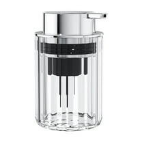 Clear Clear Foaming Soap Dispenser With Large Capacity And Easy Pump For Bathroom And Hand Wash Use