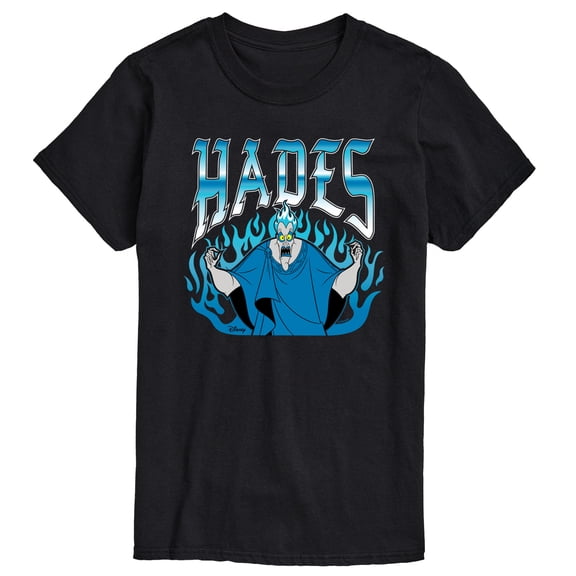 Disney Villians - Hades Angry Flames - Men's Short Sleeve Graphic T-Shirt