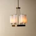 thumbnail image 5 of Jamie Young Co Kingdom Glass Chandelier in Antique Brass Metal Finish, 5 of 5