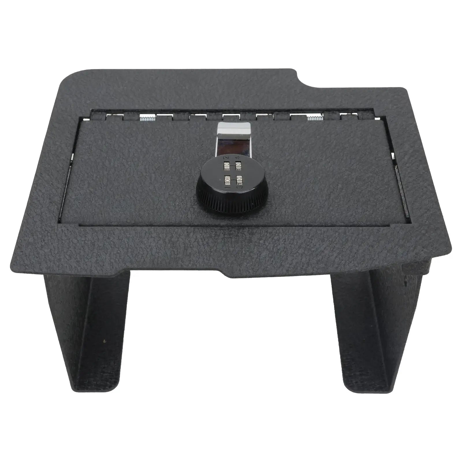 Center Console Gun Safe Vault - WASAI Console Lock Box Compatible with 2013-2018 Dodge Ram 1500/2500/3500 with CD Player with 4-Digit Combo Lock.