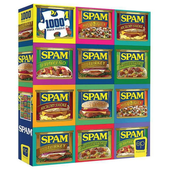 Casse-Tête 1000 Pièces - La Marque De SPAM “Sizzle. Pork. And. Mmm.”
