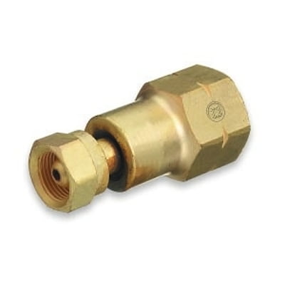 Brass Cylinder Adaptors, From Cga-200 "Mc" Acetylene To Cga-510 Pol Acetylene | Bundle of 5 Each