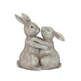 thumbnail image 1 of Noehoiugi Bunny Couple Decor - Sweet Embracing Pose, Charming Home Accent For Tabletop & Decorative Spaces, 1 of 3