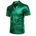 thumbnail image 2 of Goodtrade8 Mens Short Sleeve Shirts Summer Collared Pullover Plain Fashion Polo Outfits Work T-Shirts for Men, 2 of 9