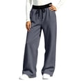 thumbnail image 4 of Girl Sweatpants Oversized Baggy Pants Elastic Waisted Track Pant with Pockets Summer Pants for Girls 13-14 Years, 4 of 5