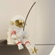 thumbnail image 3 of Modern LED Wall Lamp, Bedside Wall Lamp, Creative Astronaut Lighting Wall Lamp for Children's Bedroom 3 Color Modes - White, 3 of 3