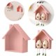 thumbnail image 4 of Estante Flotante Pared Almacenamiento Forma Casa para, 4 of 9