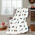 thumbnail image 4 of Tarmeek Christmas Throw Blanket, Flannel 39.3x51.1 Inch Cute Dogs Blanket, Ultra-Soft Cozy Winter Xmas Decor, Christmas Blanket for Couch Bed Living Room, Christmas Decorations Indoor, 4 of 6