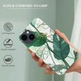 thumbnail image 3 of Boho Tropical Leaves phone case is compatible with iPhone 13, and the green and elegant Leaves protective case is suitable for young men and women, 3 of 4