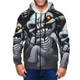 thumbnail image 6 of Lsque The Binding of Isaac for Mens Full-zip Hoodie, Zip-up Pullover Hooded Sweatshirt, Kangaroo Pocket Hoodie Ideal for Daily Wear, Travel, and Home-Small, 6 of 8