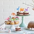 thumbnail image 4 of Adornos de Dinosaurios, 42 Piezas Adornos para Cupcakes de Dinosaurios, Fiesta de Dinosaurios, Tema de Dinosaurio, Adornos para Muffins para Fiesta Temática de Dinosaurios, Suministros de Decoración, 4 of 7