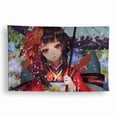 thumbnail image 1 of Tapiz decorativo para colgar en la pared Onmyojis Anime, 140 x 80 cm, 1 of 1